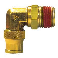 Imperial Tube to Male Pipe Thread - 90º Swivel Elbow